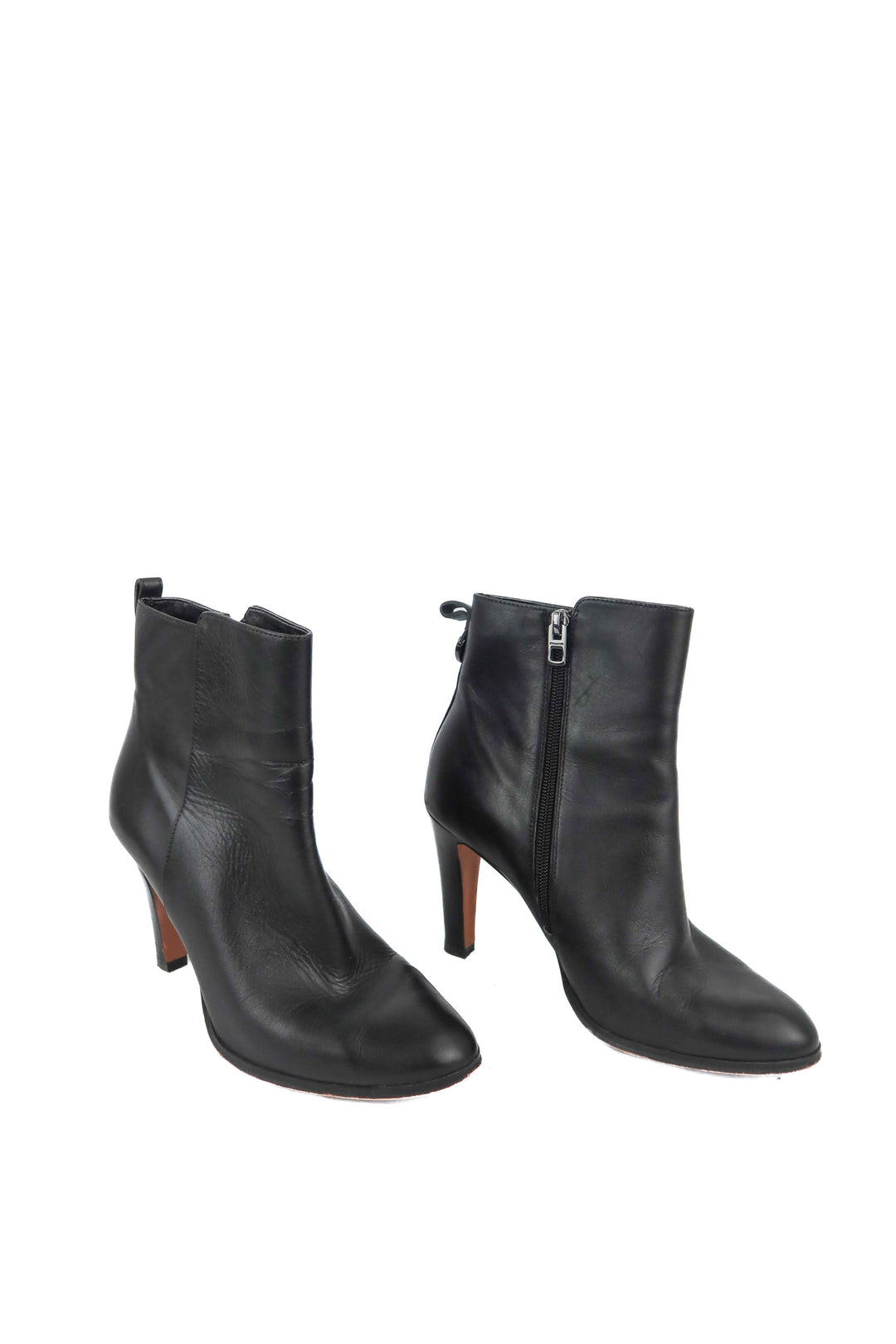 Coach black leather boots (8.5)