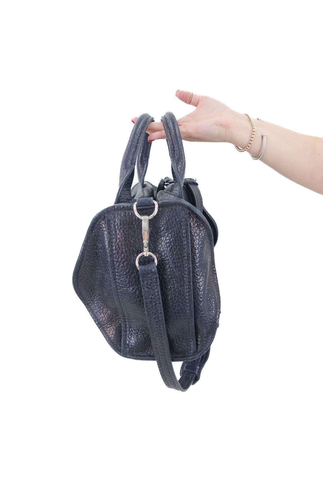 Alexander Wang navy rocco bag (retail $1,495)