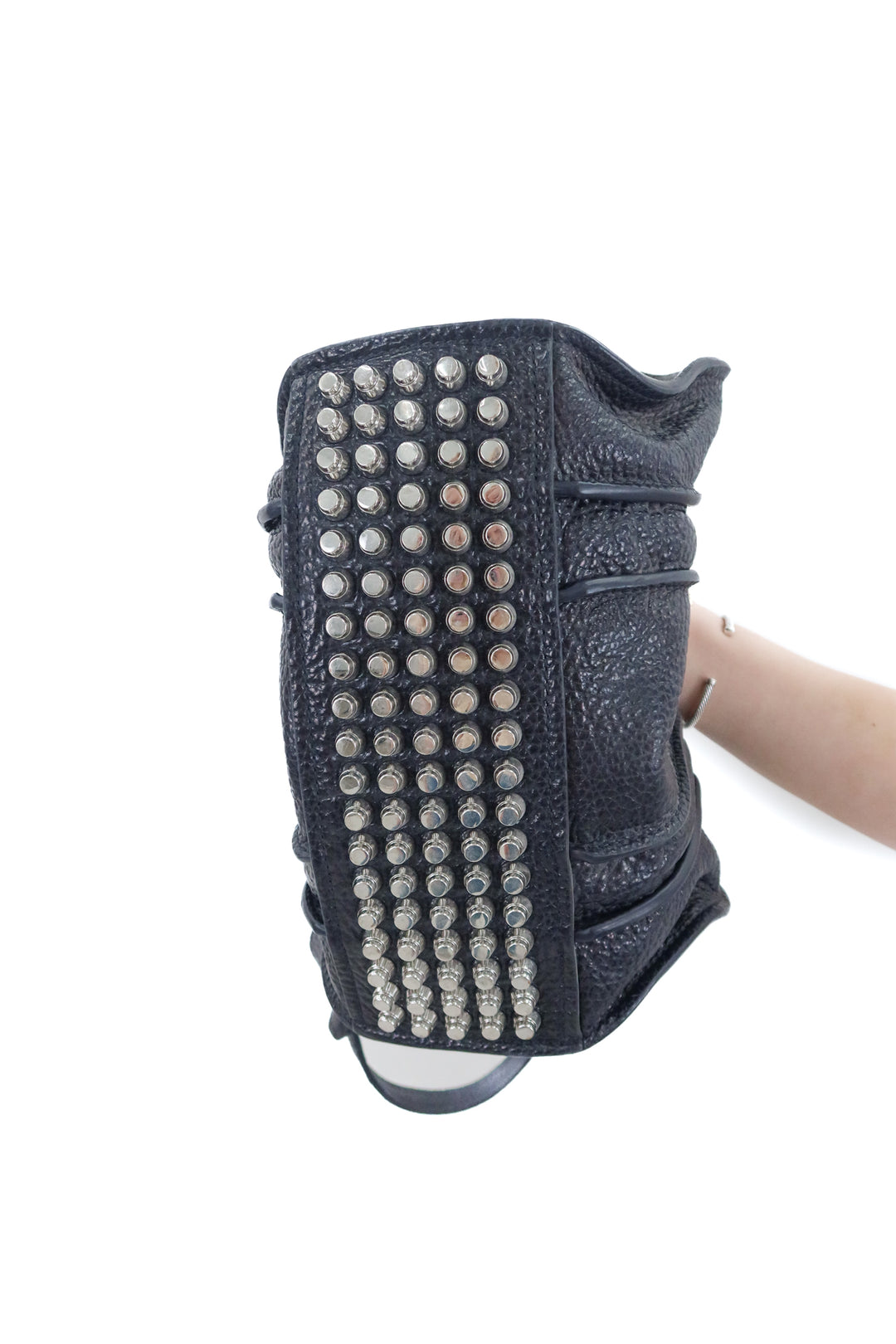 Alexander Wang navy rocco bag (retail $1,495)