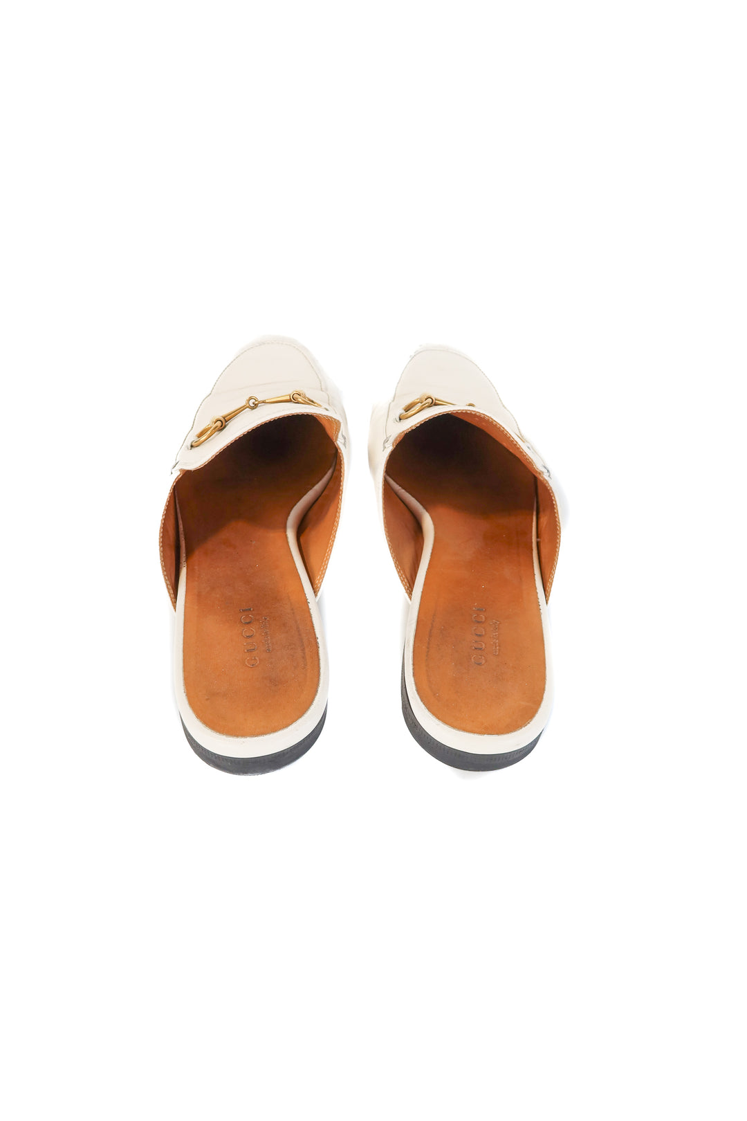 gucci ivory womens princetown slipper (39/ US 8.5-9; retail $990)