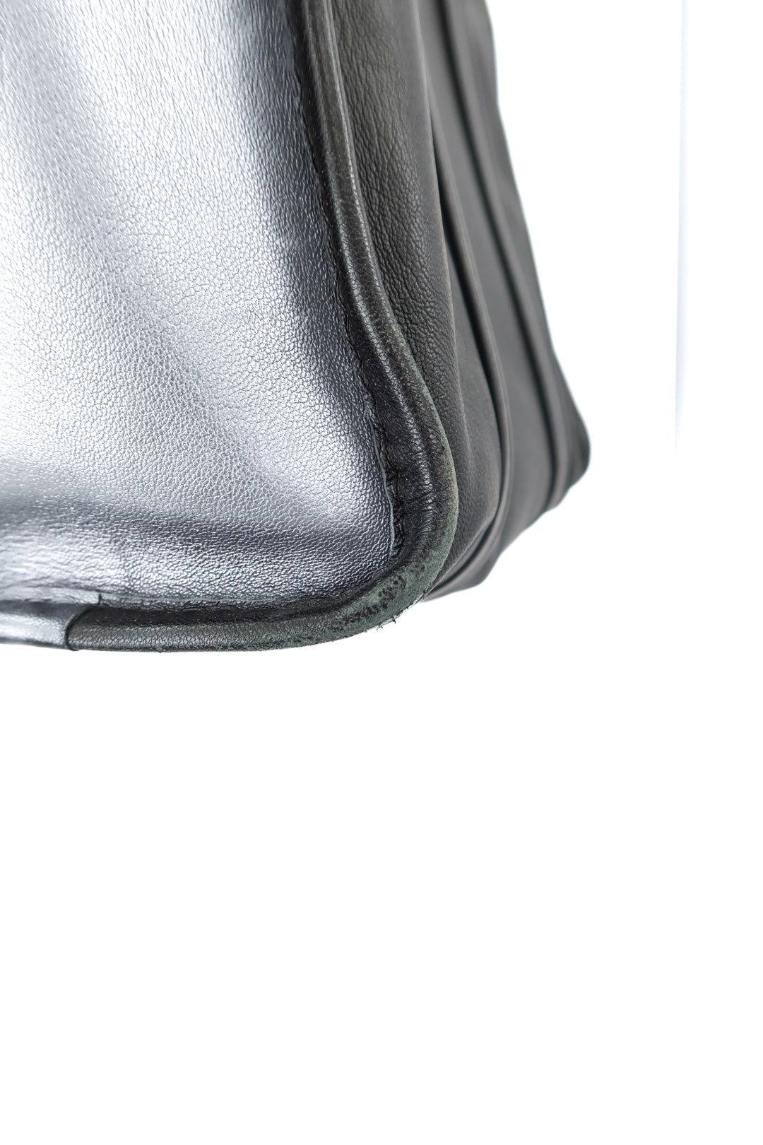 Balenciaga Bazaar shopper black leather bag