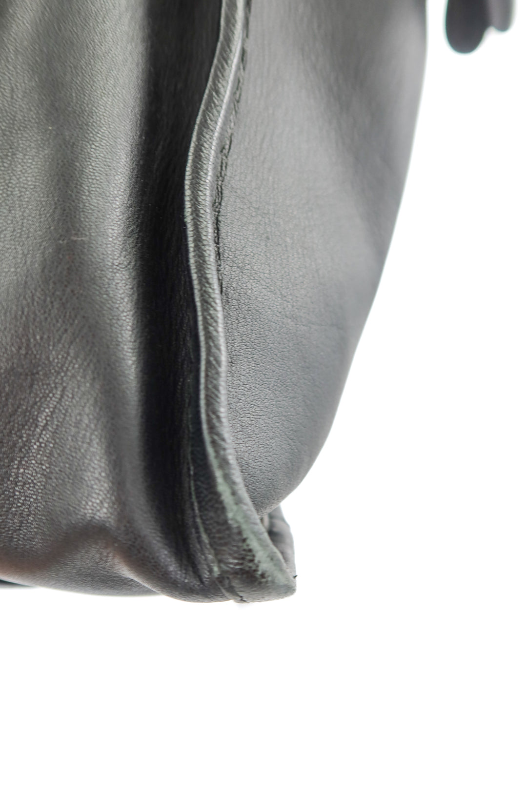 Balenciaga Bazaar shopper black leather bag