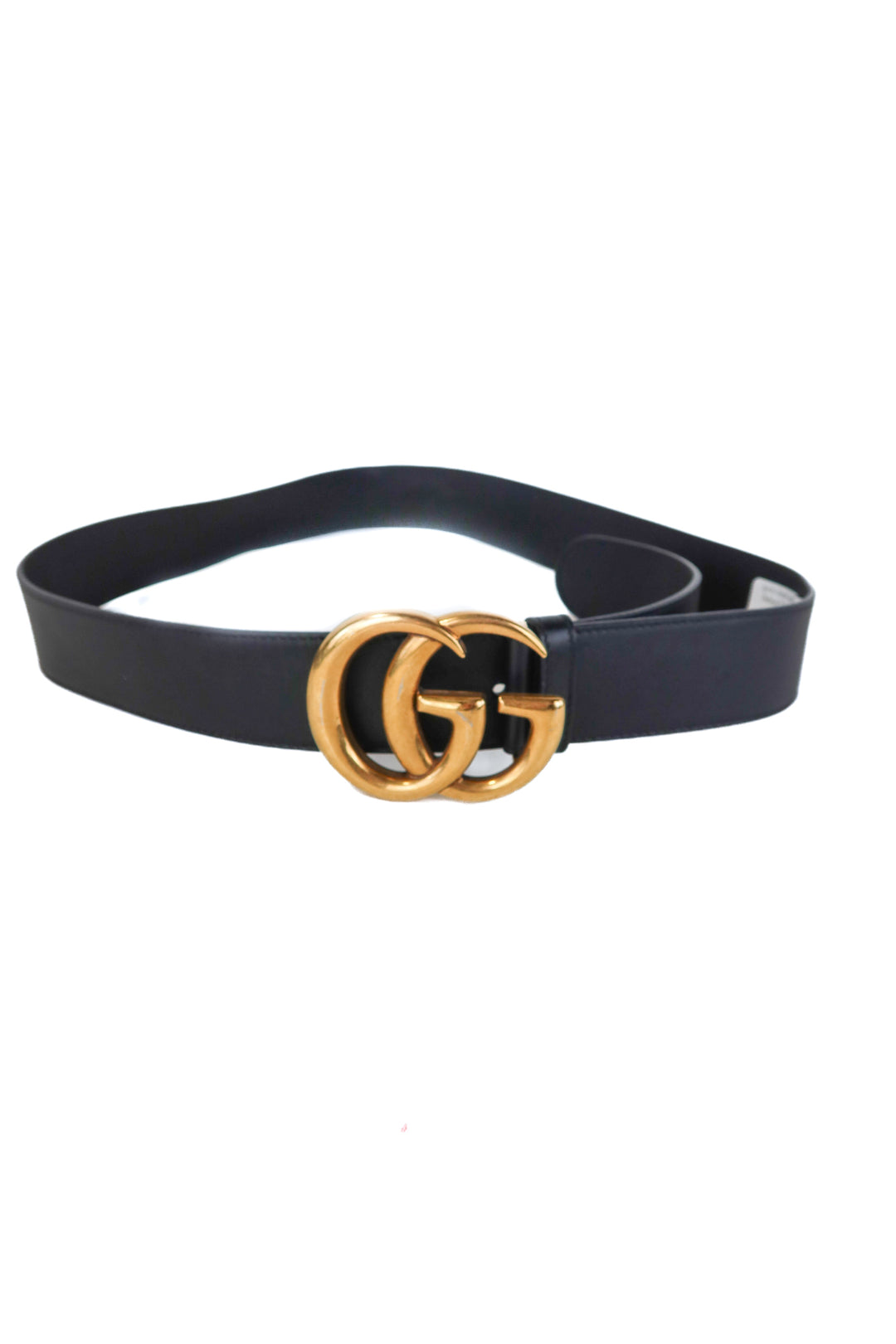 gucci black leather belt (90cm / 36"; retail $550)