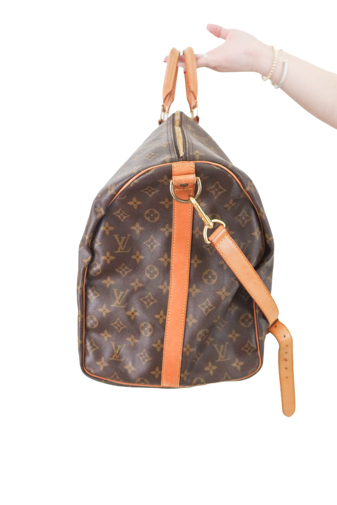 Louis Vuitton Keepall 60 monogram canvas (est. retail $2,700)