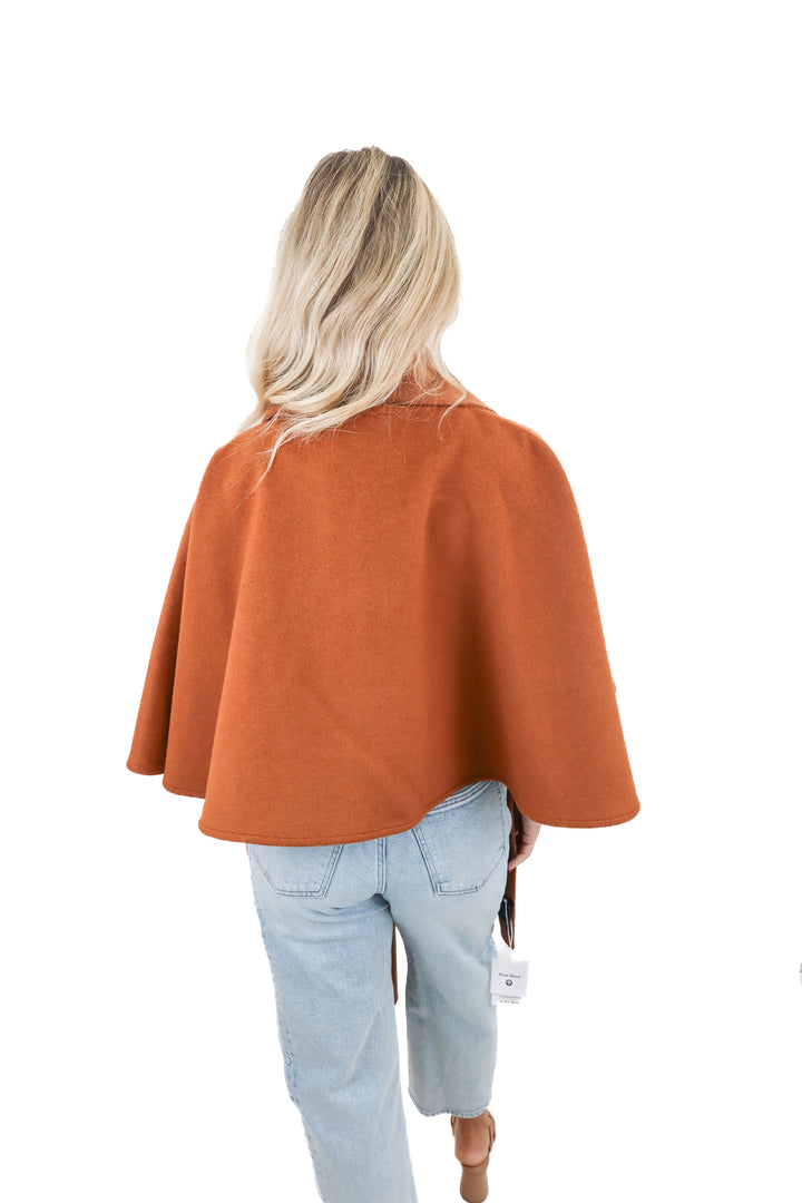 stockholm atelier brown wool shawl/scarf set NWT (retail $149)