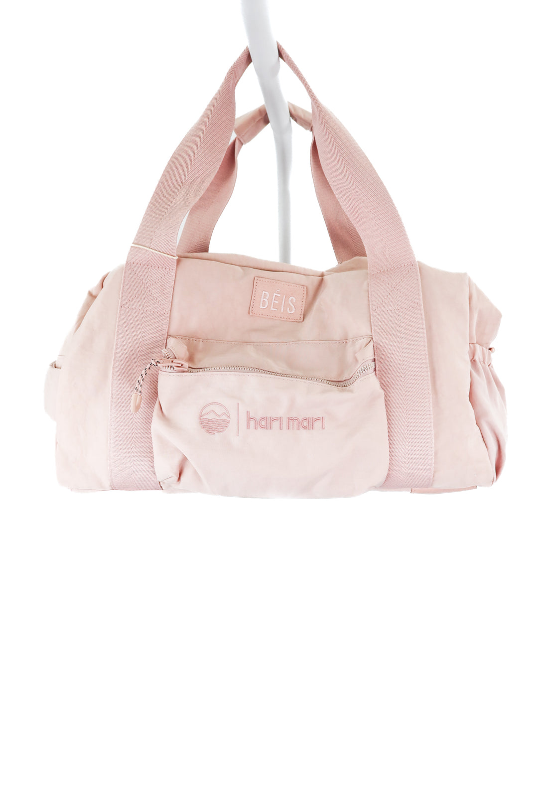 Beis powder pink duffle bag NWT