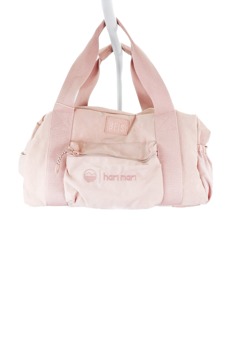 Beis powder pink duffle bag NWT