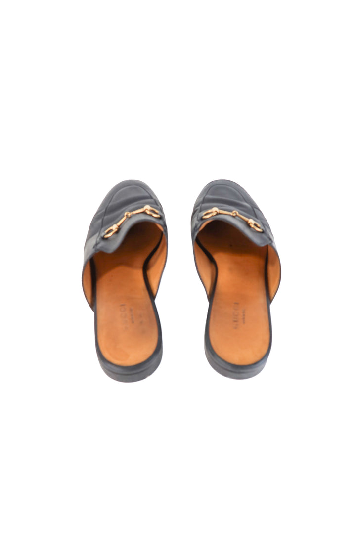 gucci princetown black loafer (39/ US8.5-9; retail $990)