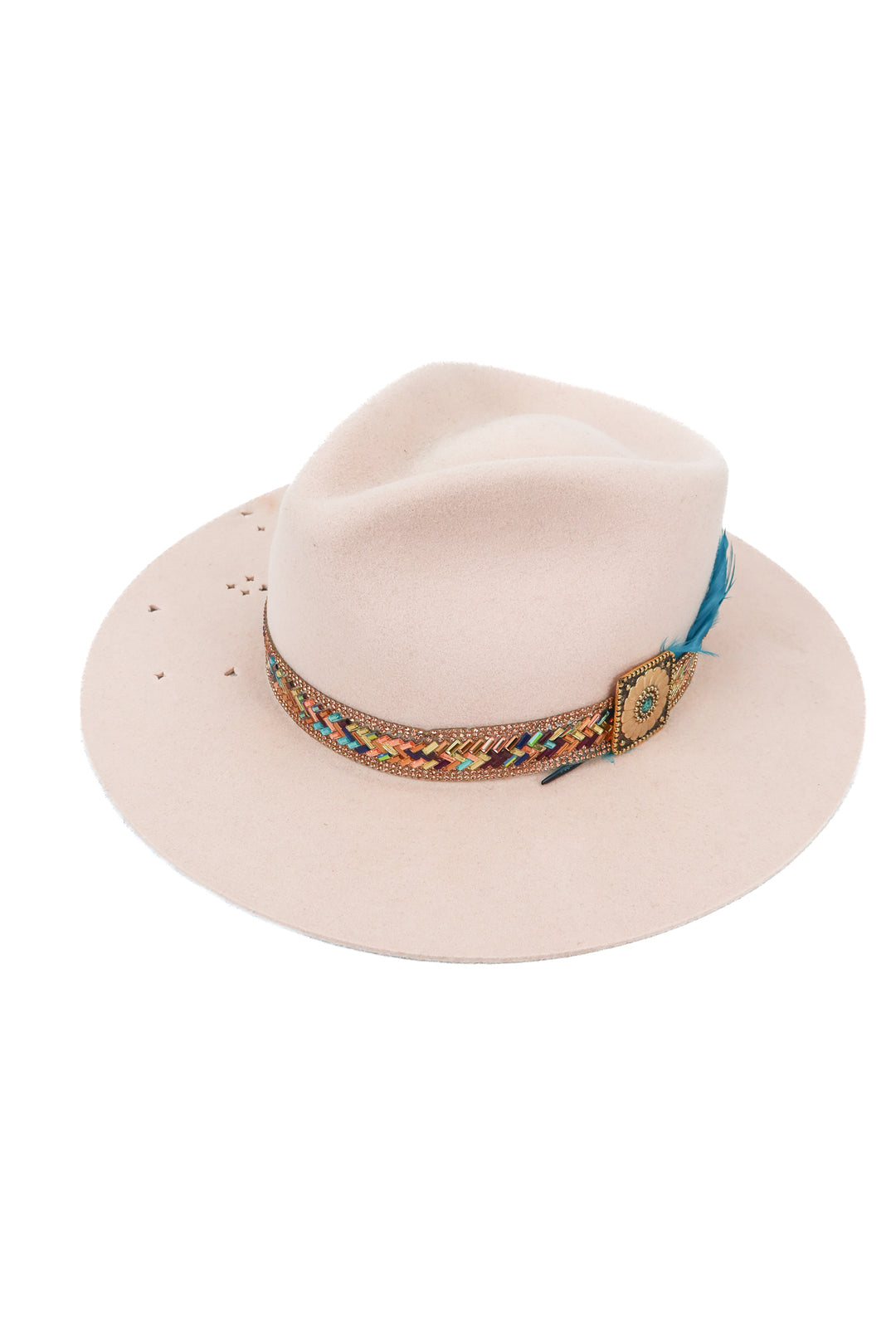 Charlie Horse powder pink cowboy hat NWT (M; retail $245)