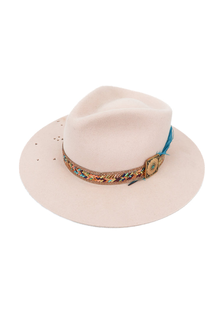 Charlie Horse powder pink cowboy hat NWT (M; retail $245)