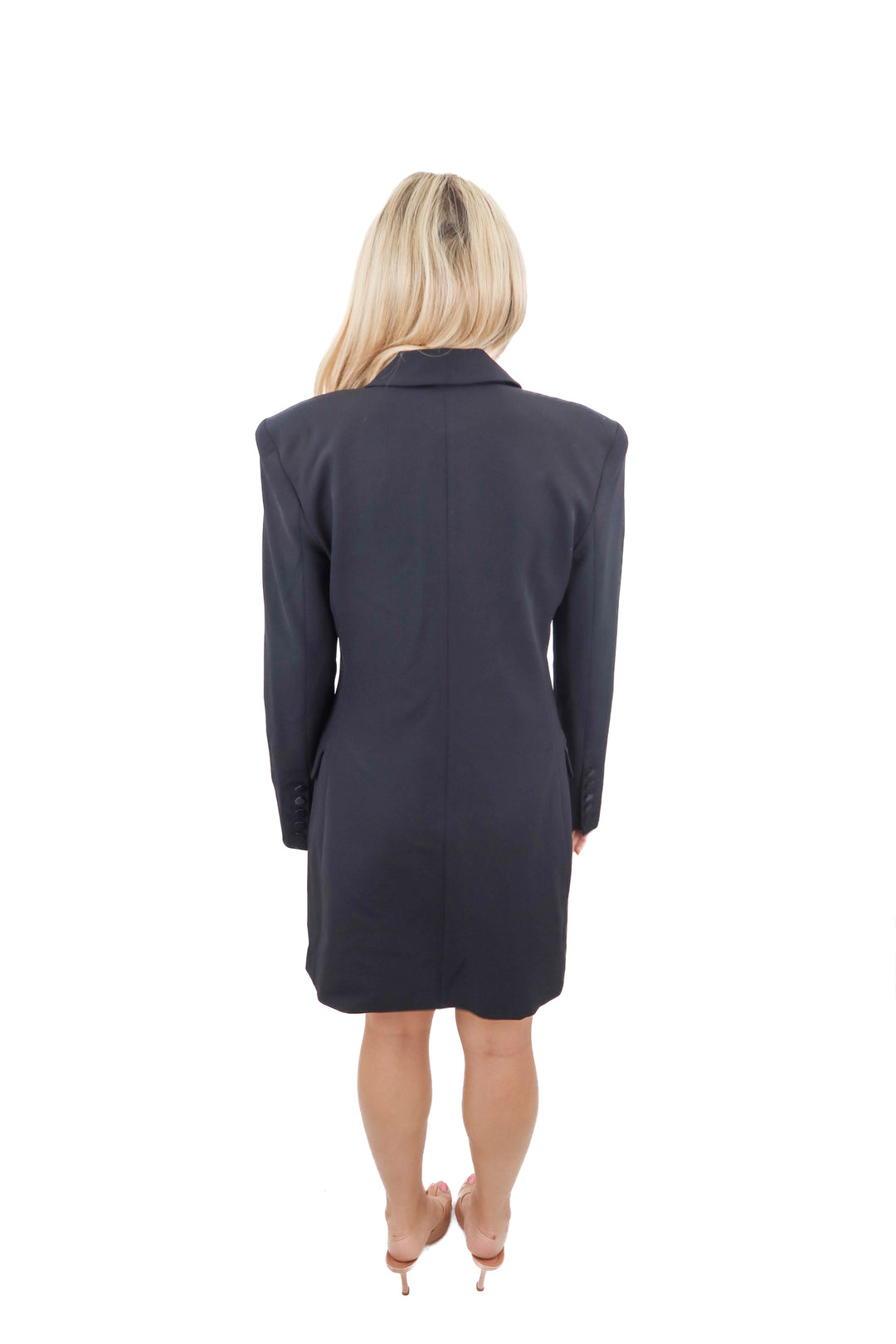 L'Agence black blazer dress (6; retail $695)