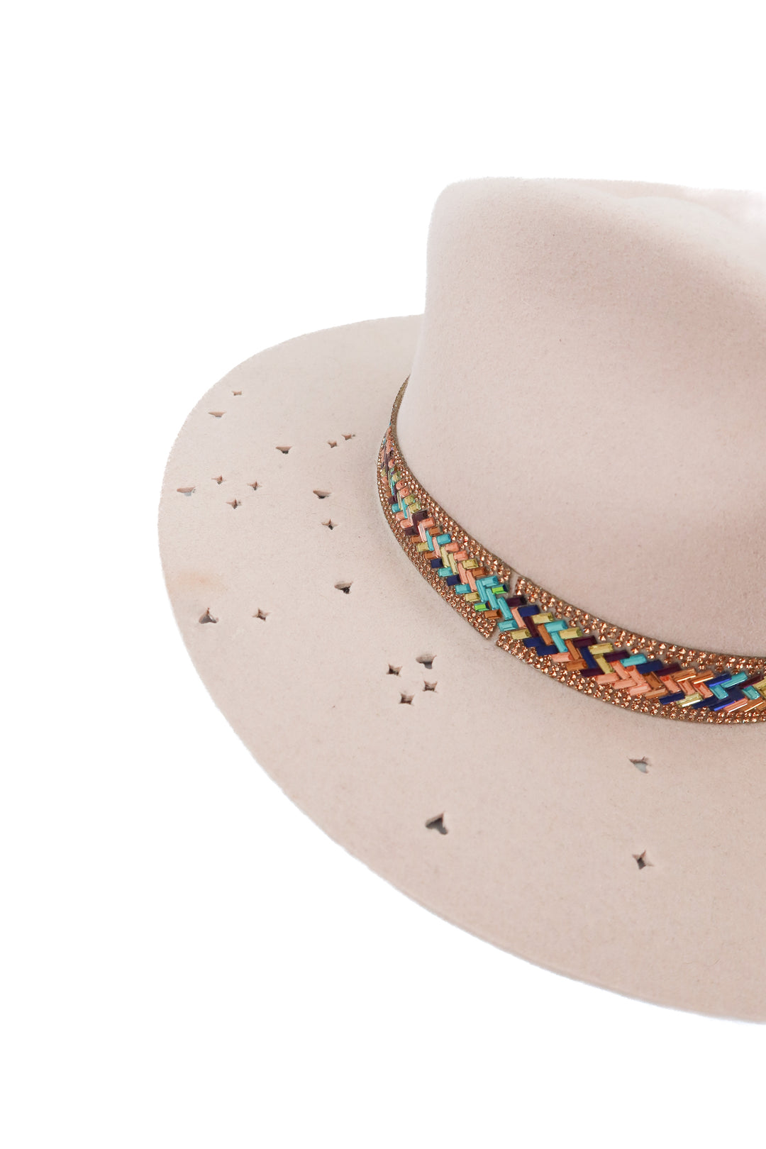 Charlie Horse powder pink cowboy hat NWT (M; retail $245)