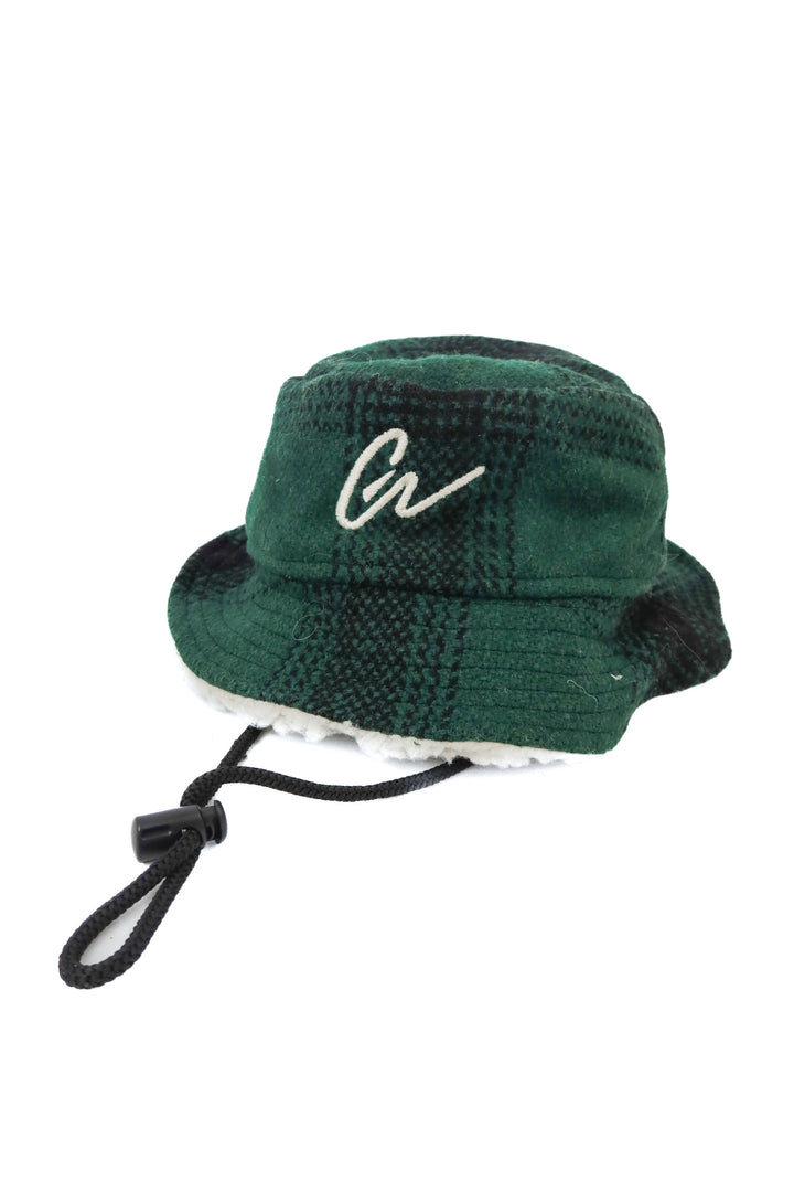 Greg Lauren plaid bucket hat (retail $175)