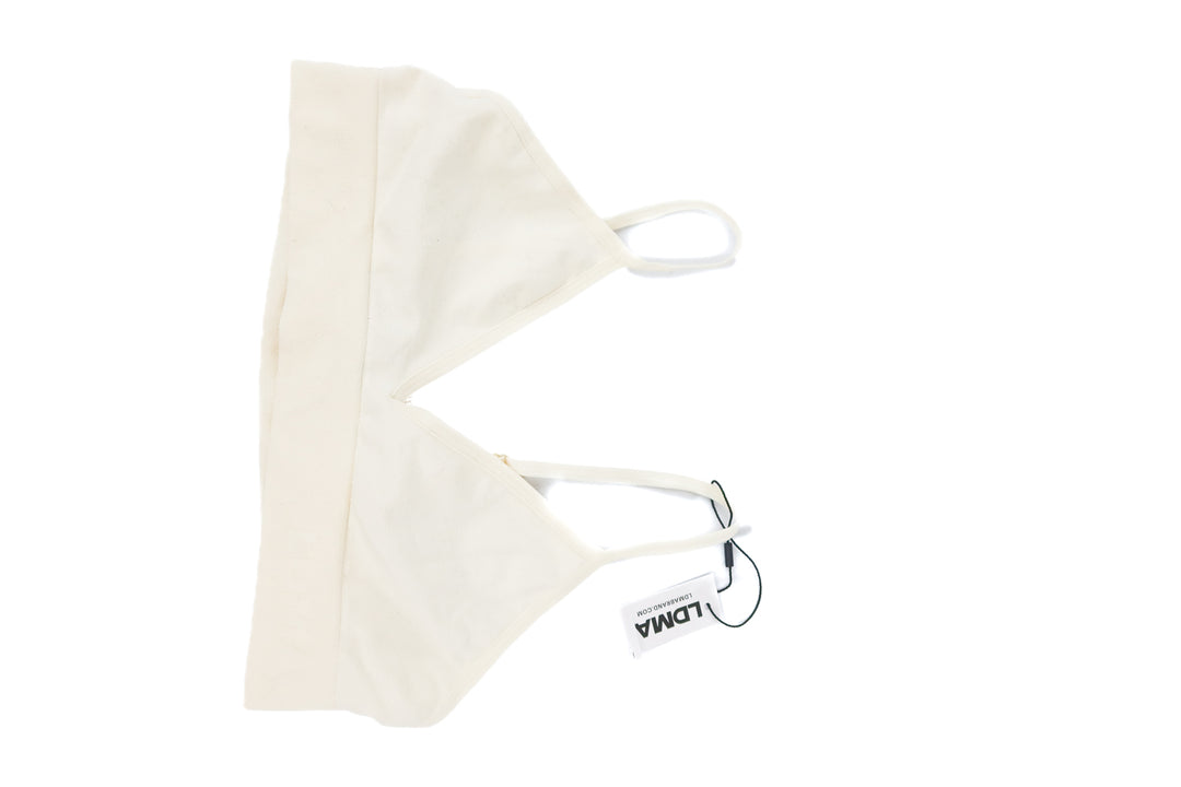 LDMA cream bra NWT (S; retail $50)