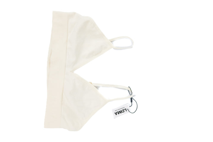 LDMA cream bra NWT (S; retail $50)