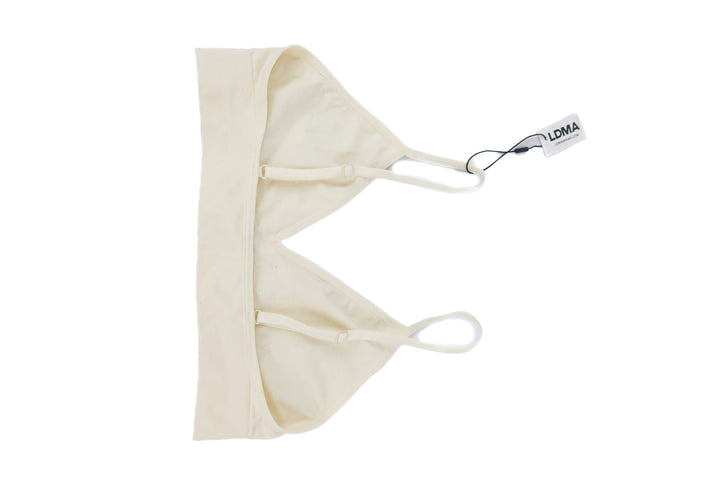 LDMA cream bra NWT (S; retail $50)