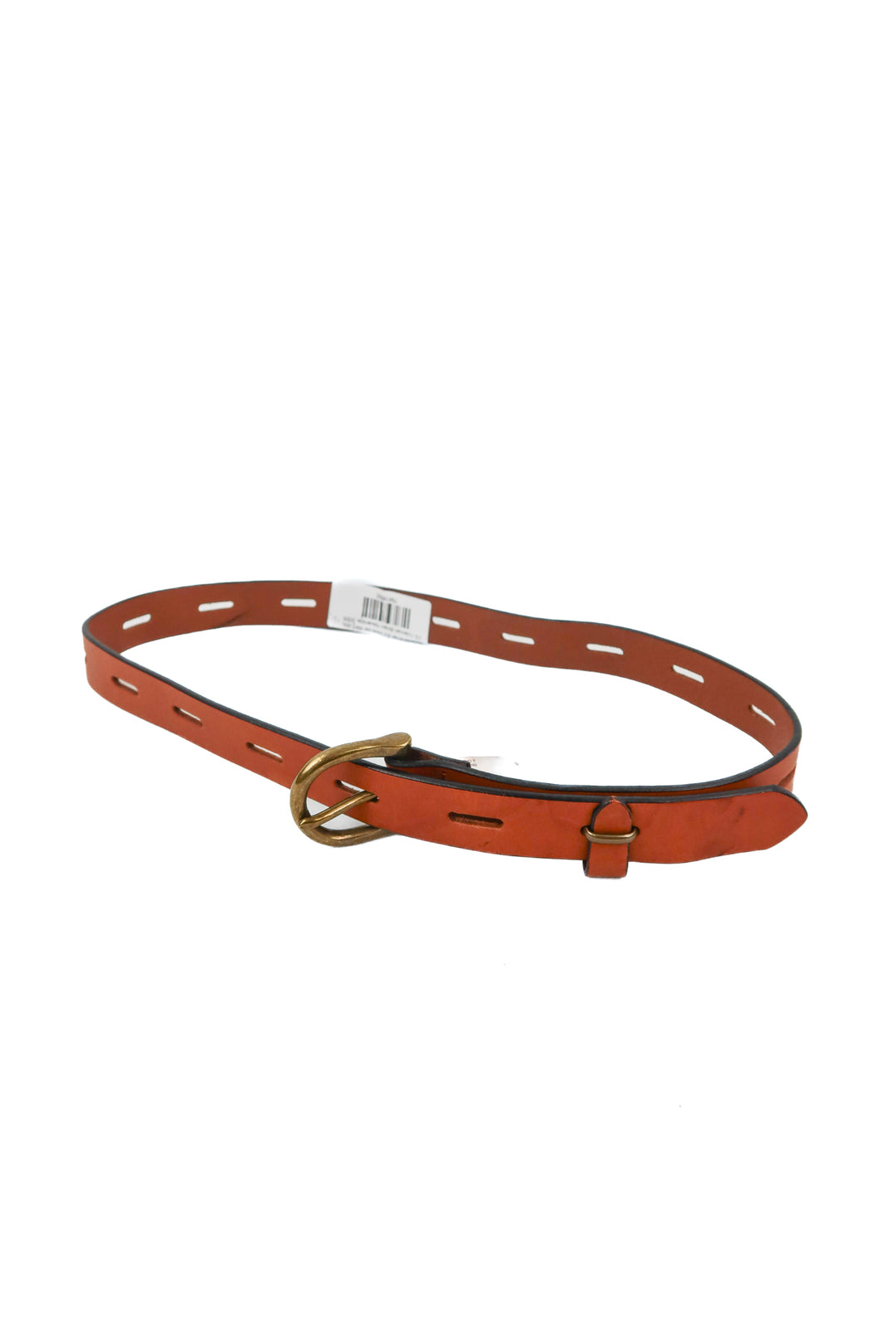 Madewell brown and brass belt NWT (XS; retail $78)