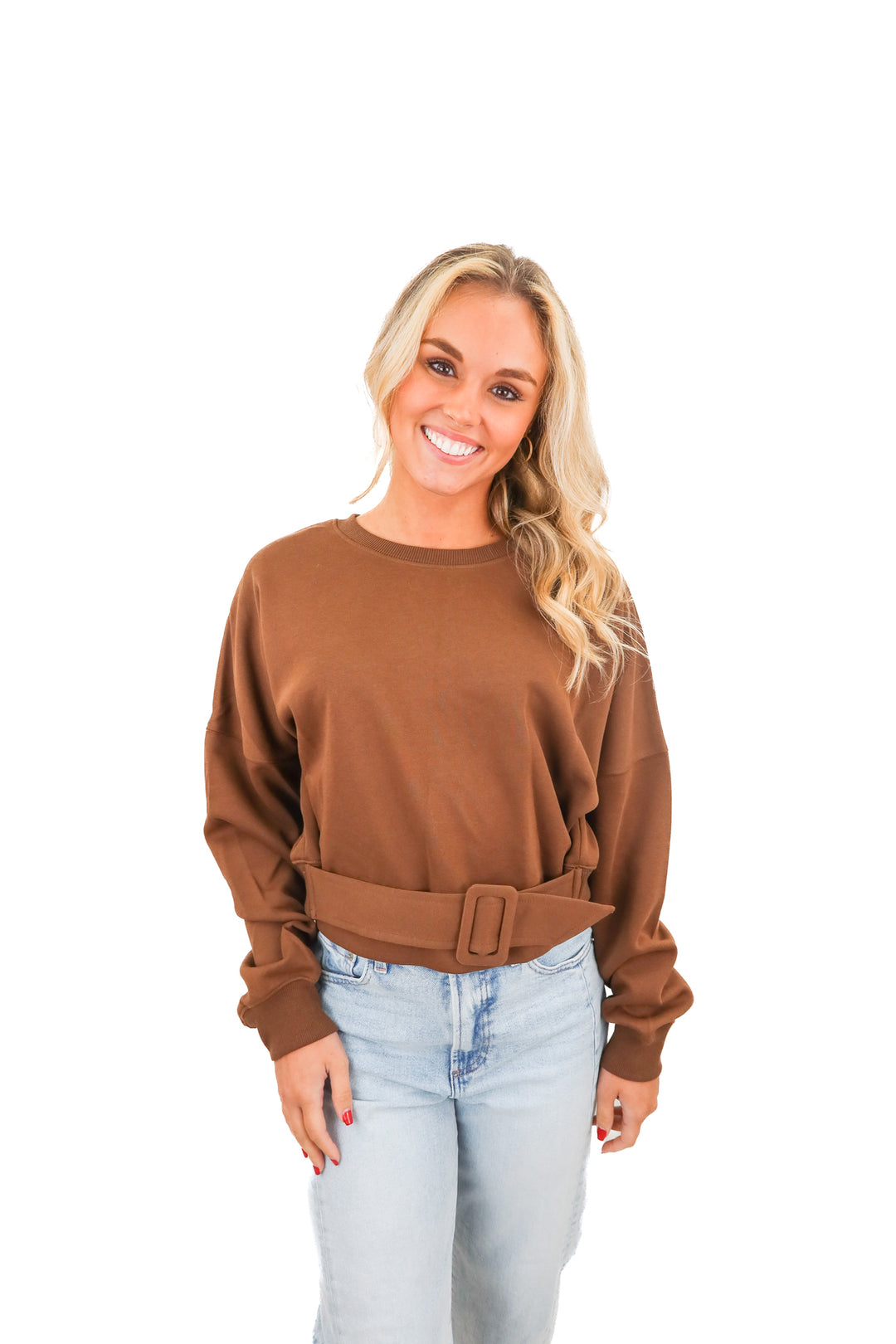 Commense brown pullover sweater (S)