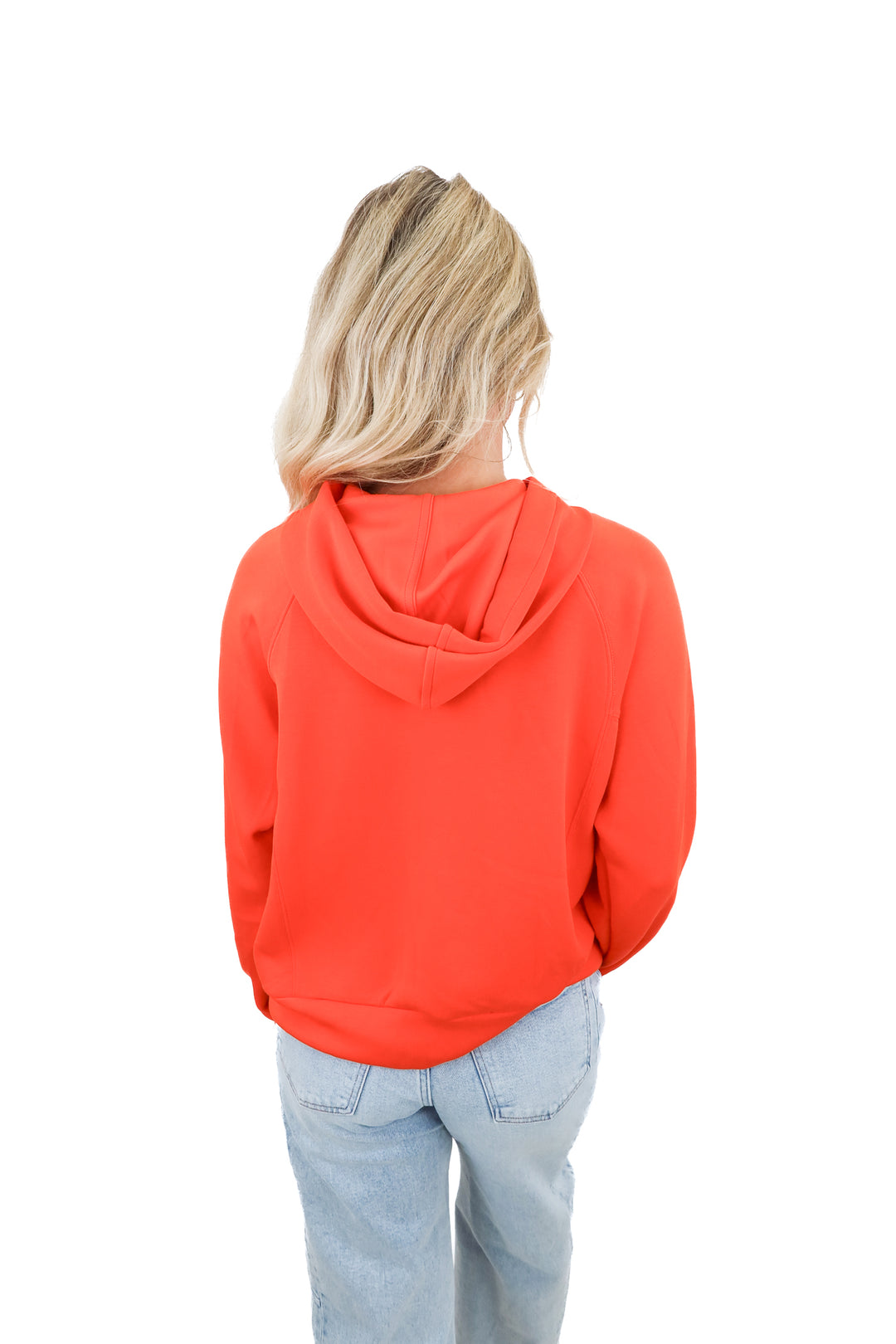 Spanx orange hoodie (M)
