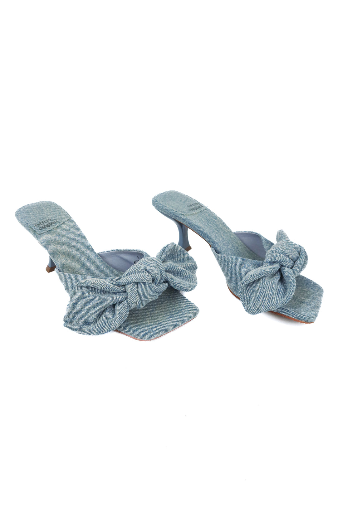 Jeffrey Campbell denim sandals (8.5; retail $125)