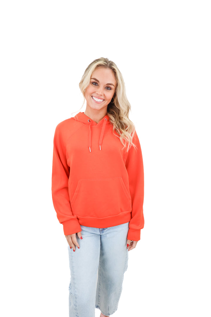 Spanx orange hoodie (M)