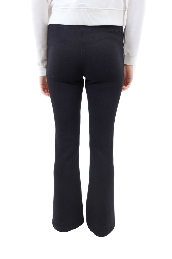 Spanx air essentials black flare pants (s; retail $128)