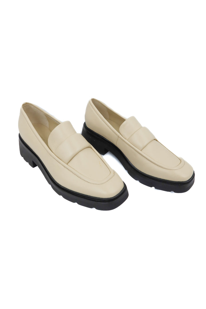Vince cream mules (39.5/ US9-9.5; retail $275)