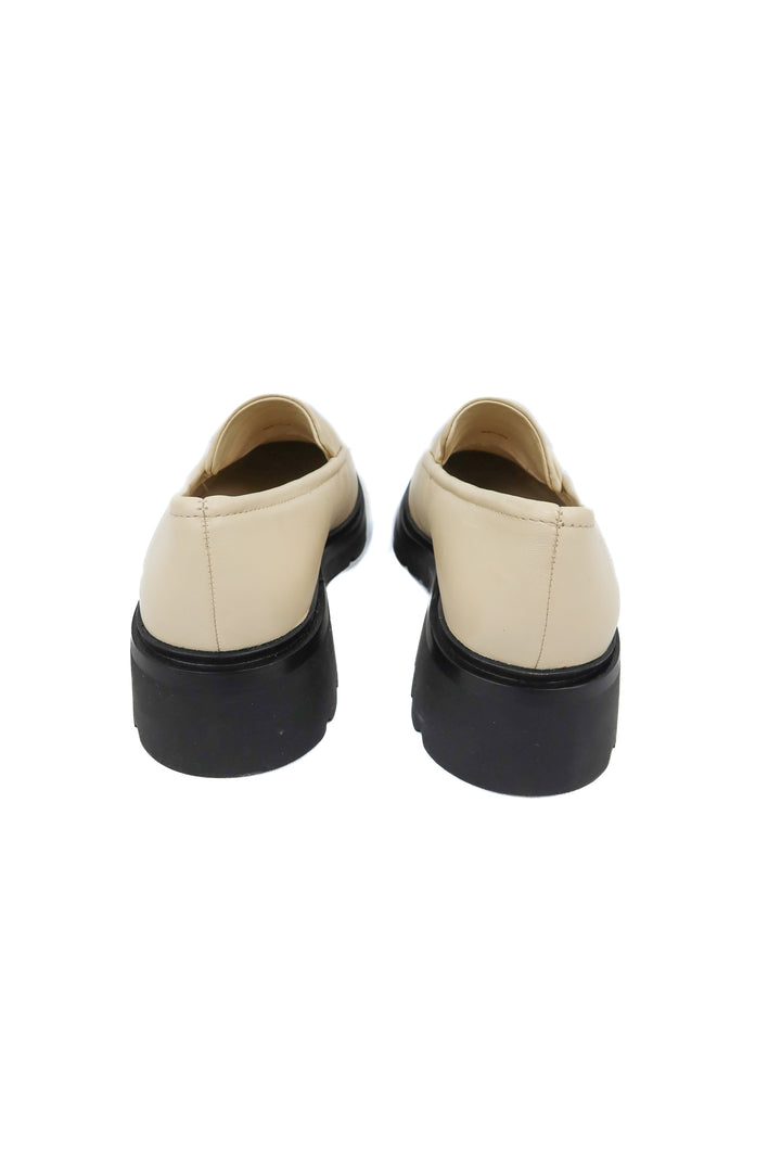 Vince cream mules (39.5/ US9-9.5; retail $275)