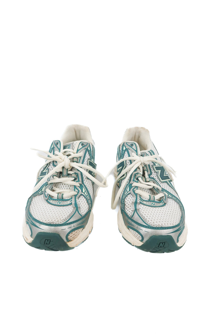 Green New Balance sneakers (8.5; retail $115)