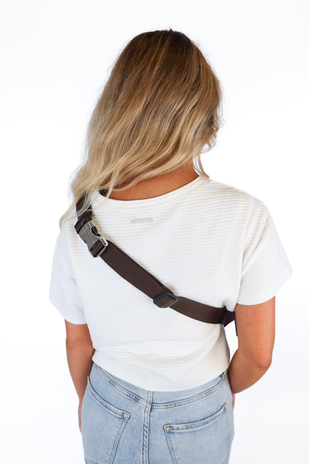 Varley Chocolate Brown Bum Bag