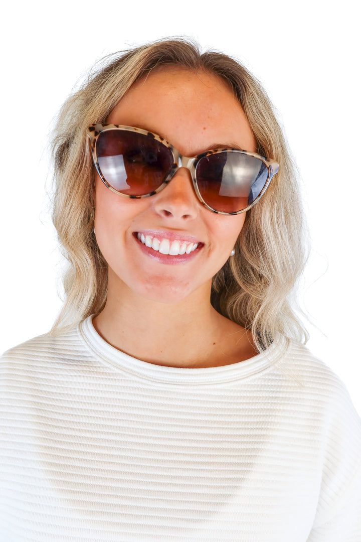 Krewe Light Tortoise Monroe Sunglasses; retails for $285