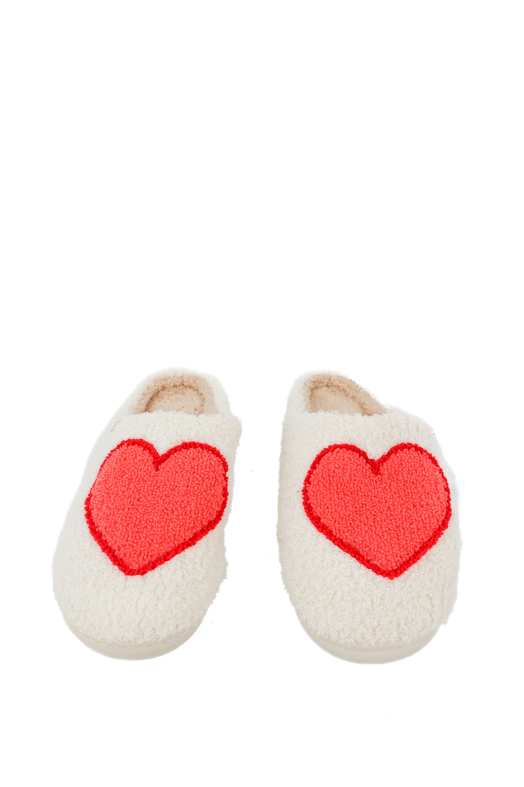 Heart slippers (40/41; US9-10)