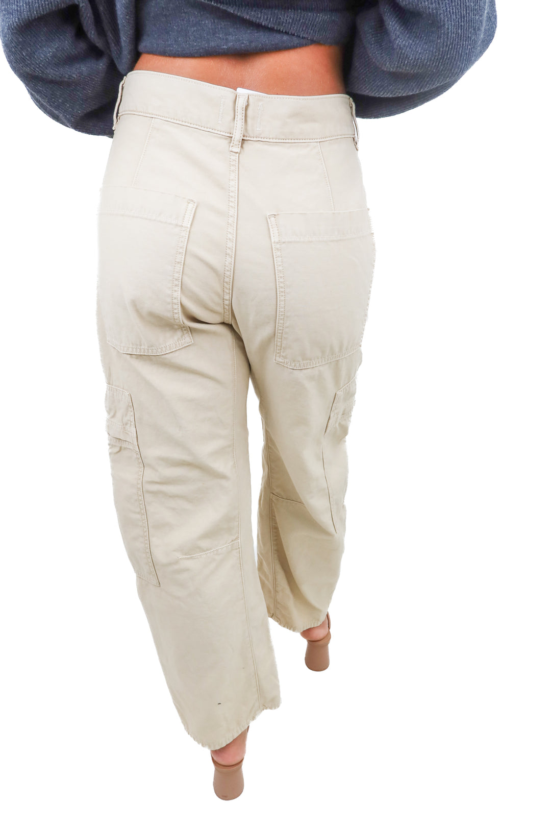 citizens of humanity khaki pants (26; retail $248)