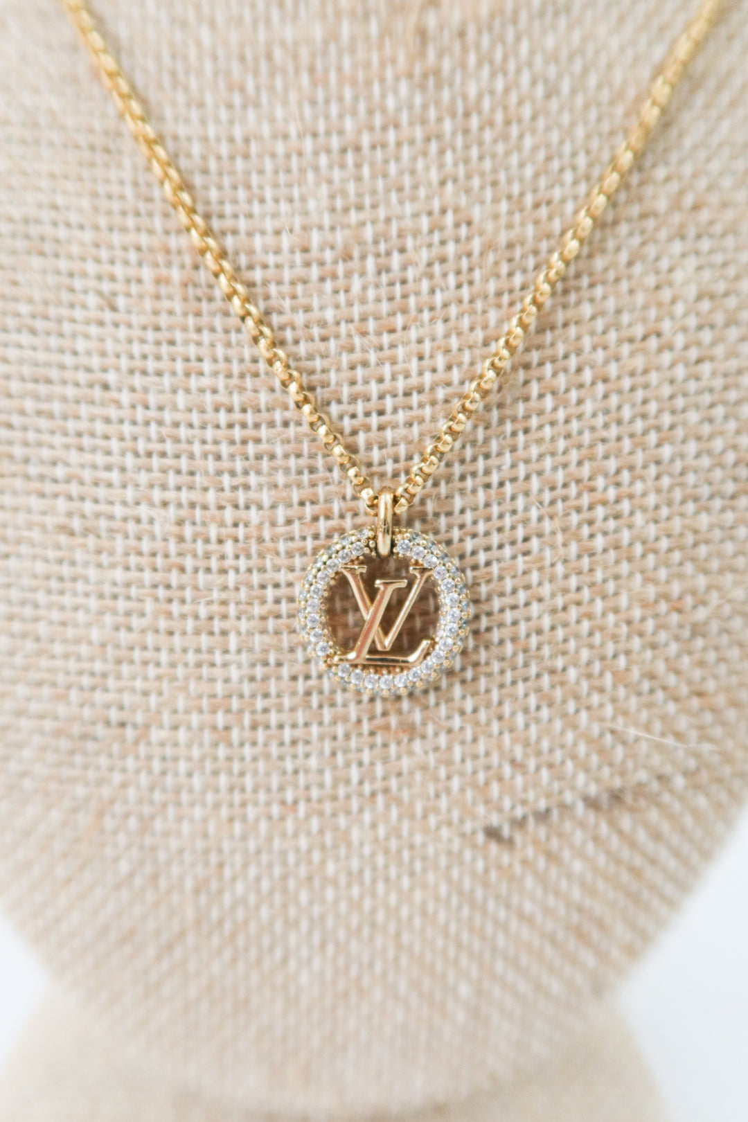 Louis Vuitton Strass Collier Louise by Night Necklace (est. retail $1,395)