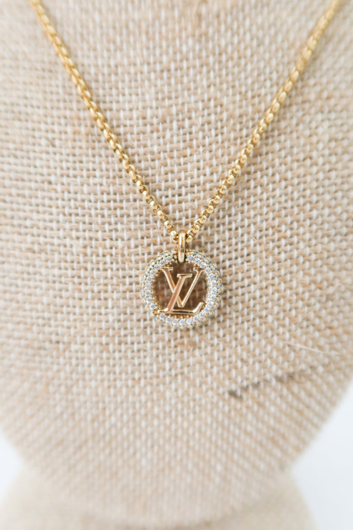 Louis Vuitton Strass Collier Louise by Night Necklace (est. retail $1,395)