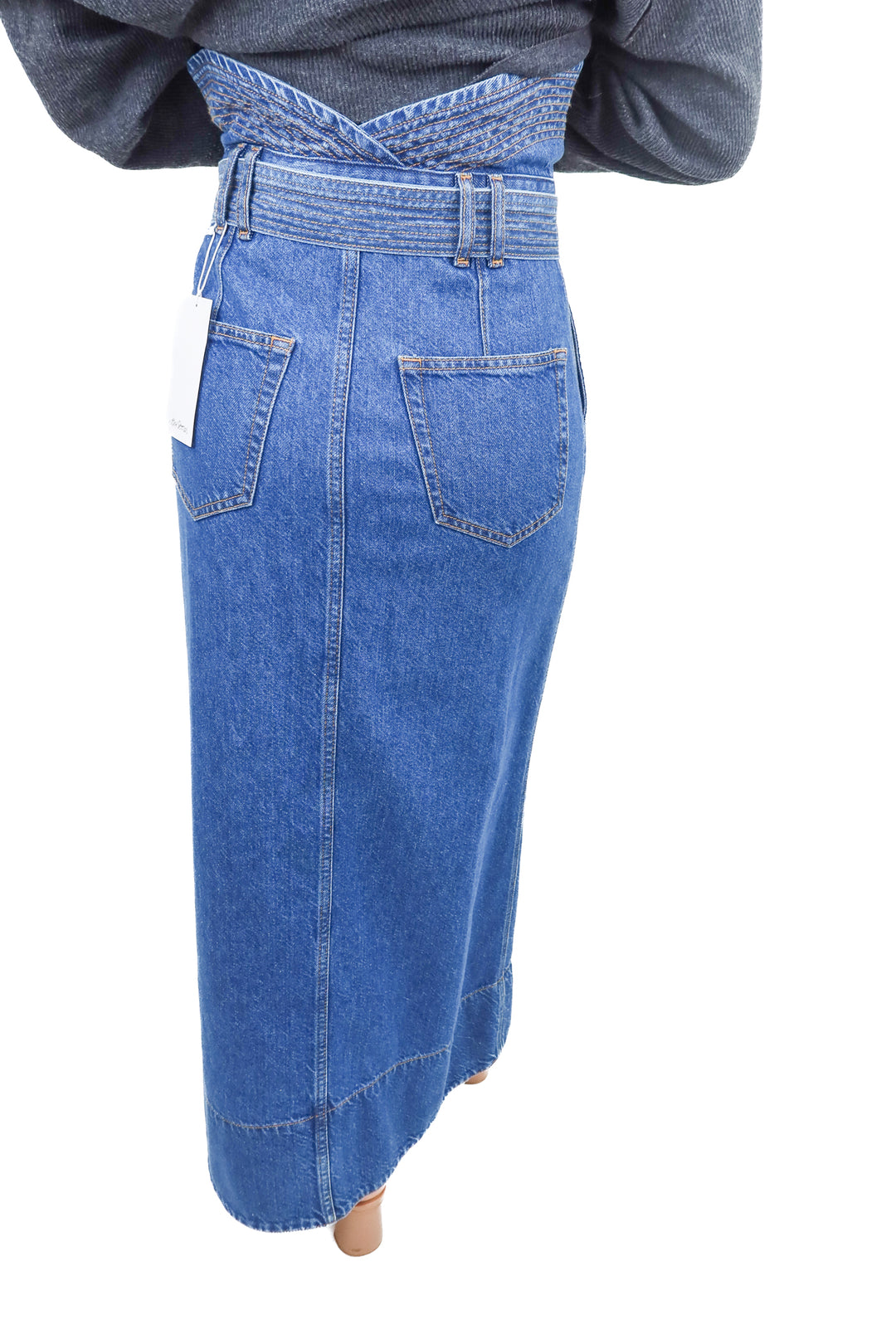 & other stories denim maxi skirt NWT (4; retail $159)