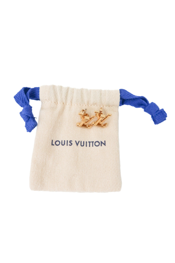 Louis Vuitton Stud Earrings (retail $430)