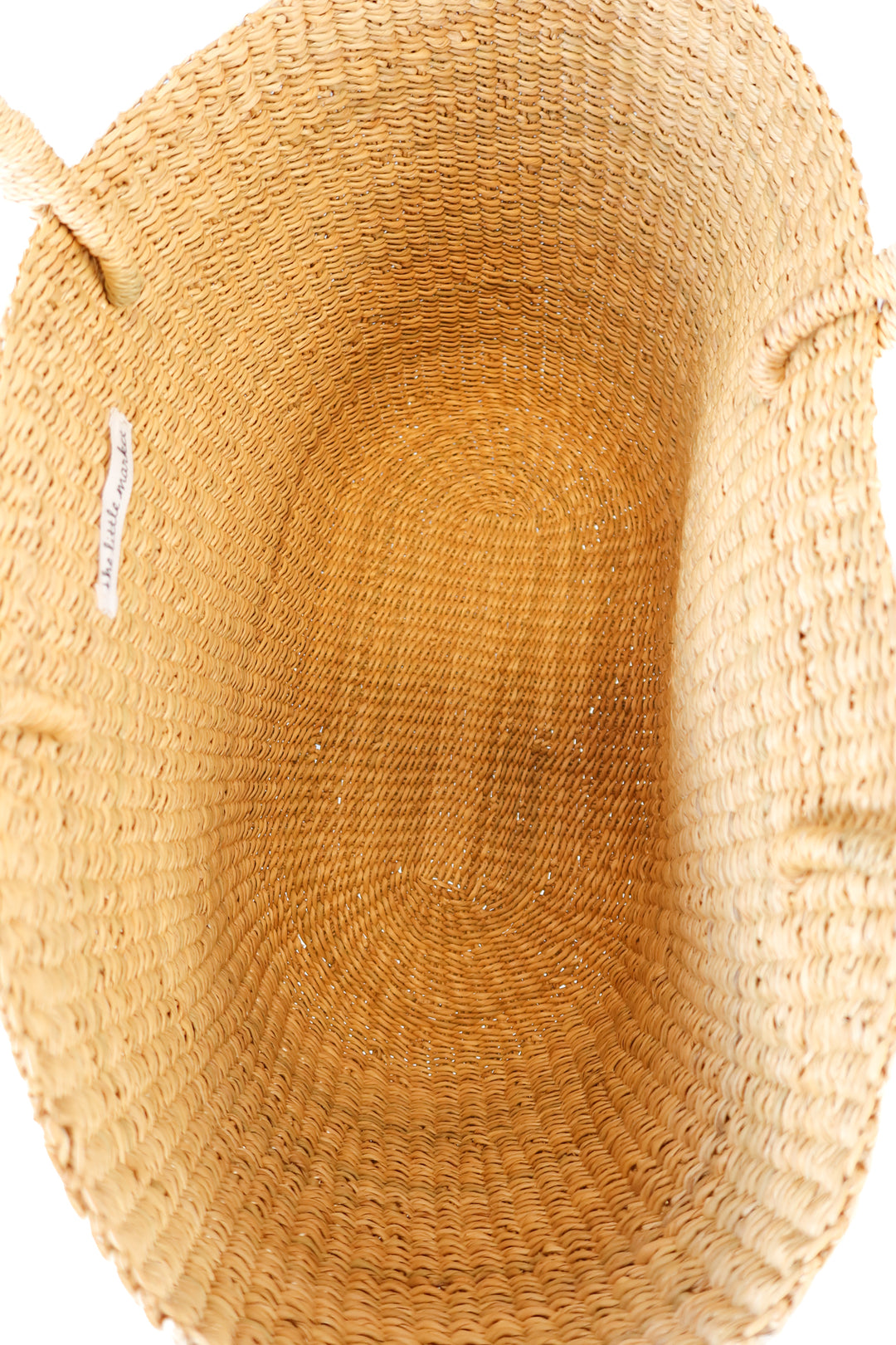 little market rattan bag NWOT