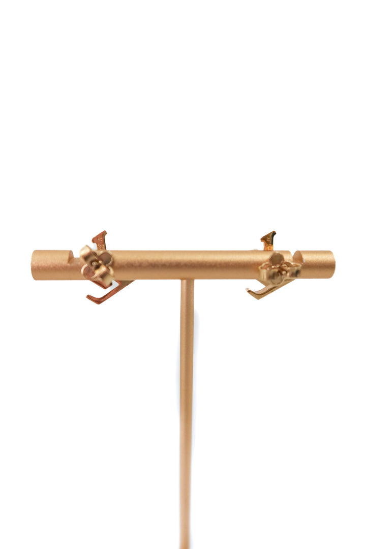Louis Vuitton Stud Earrings (retail $430)