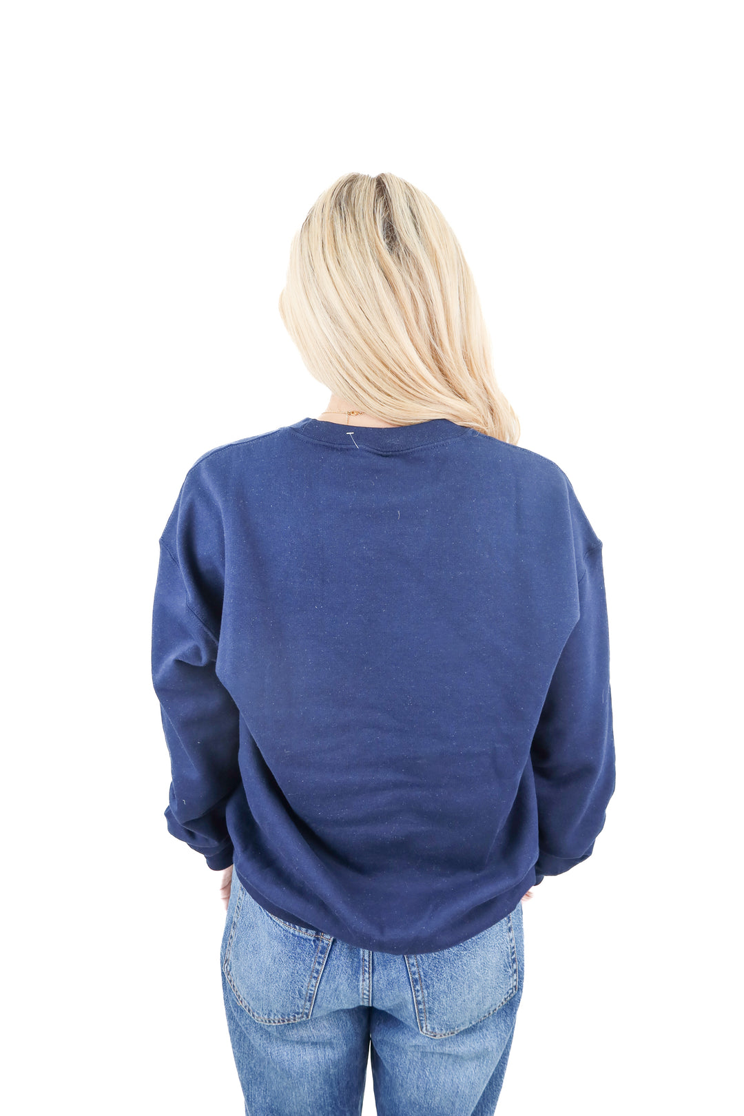 texas forever navy crewneck (m)