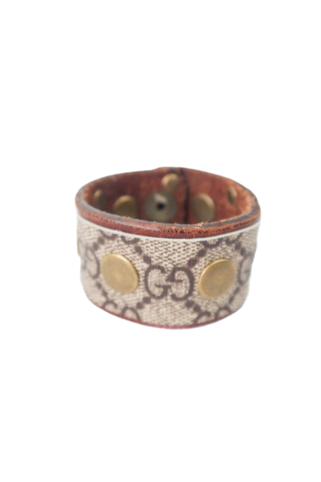 Gucci Canvas and Leather Bracelet (est. retail $425)