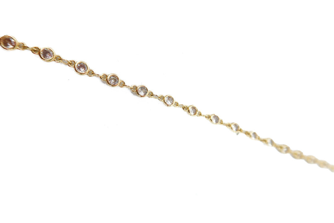 crystal drop necklace