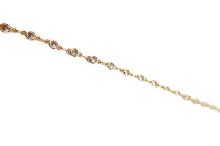 crystal drop necklace