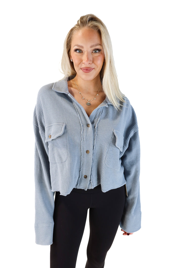 Tribe Kelley Blue Top (XS/S; retail $90)