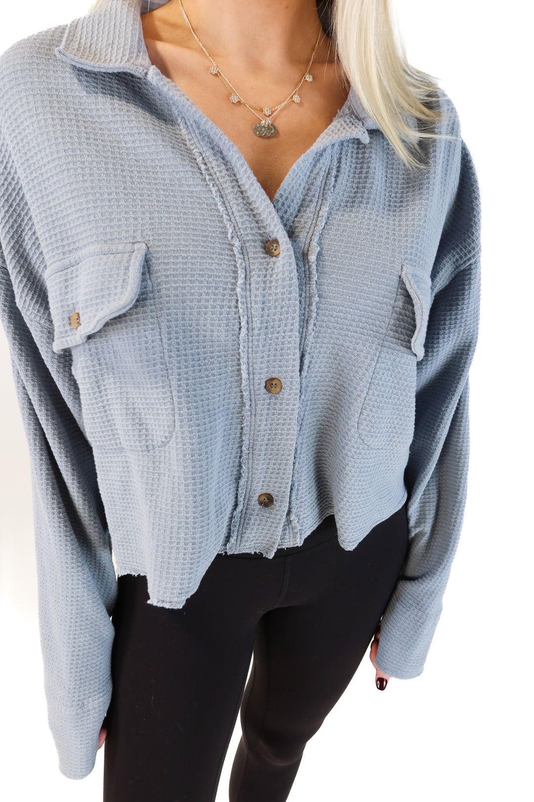Tribe Kelley Blue Top (XS/S; retail $90)