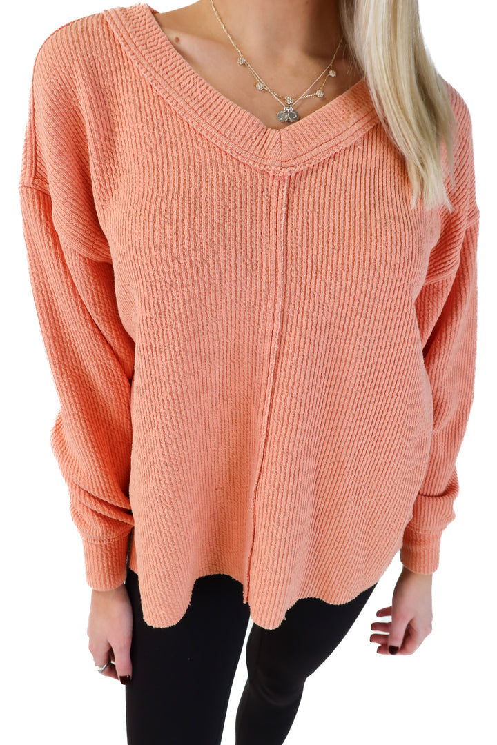 Aerie Sherbert Colored Top (XS; retail $59.95)