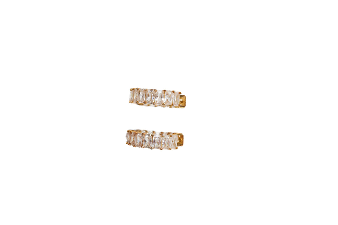 crystal hoops
