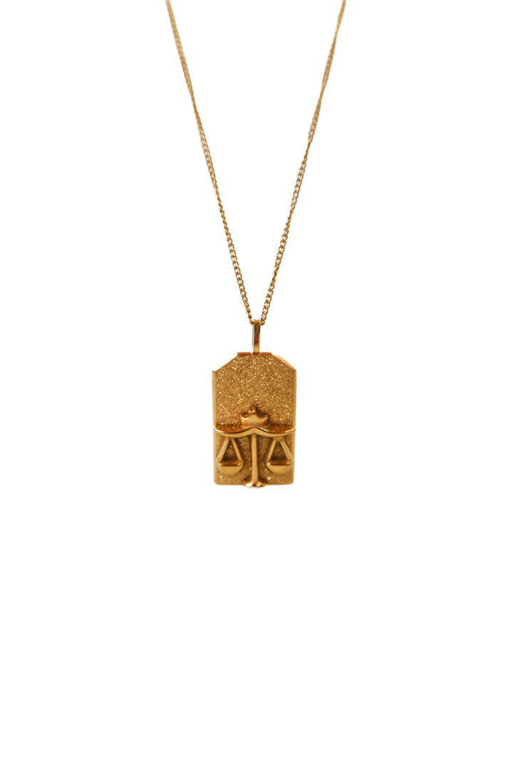 Jenny Bird gold zodiac necklace (retail $120)