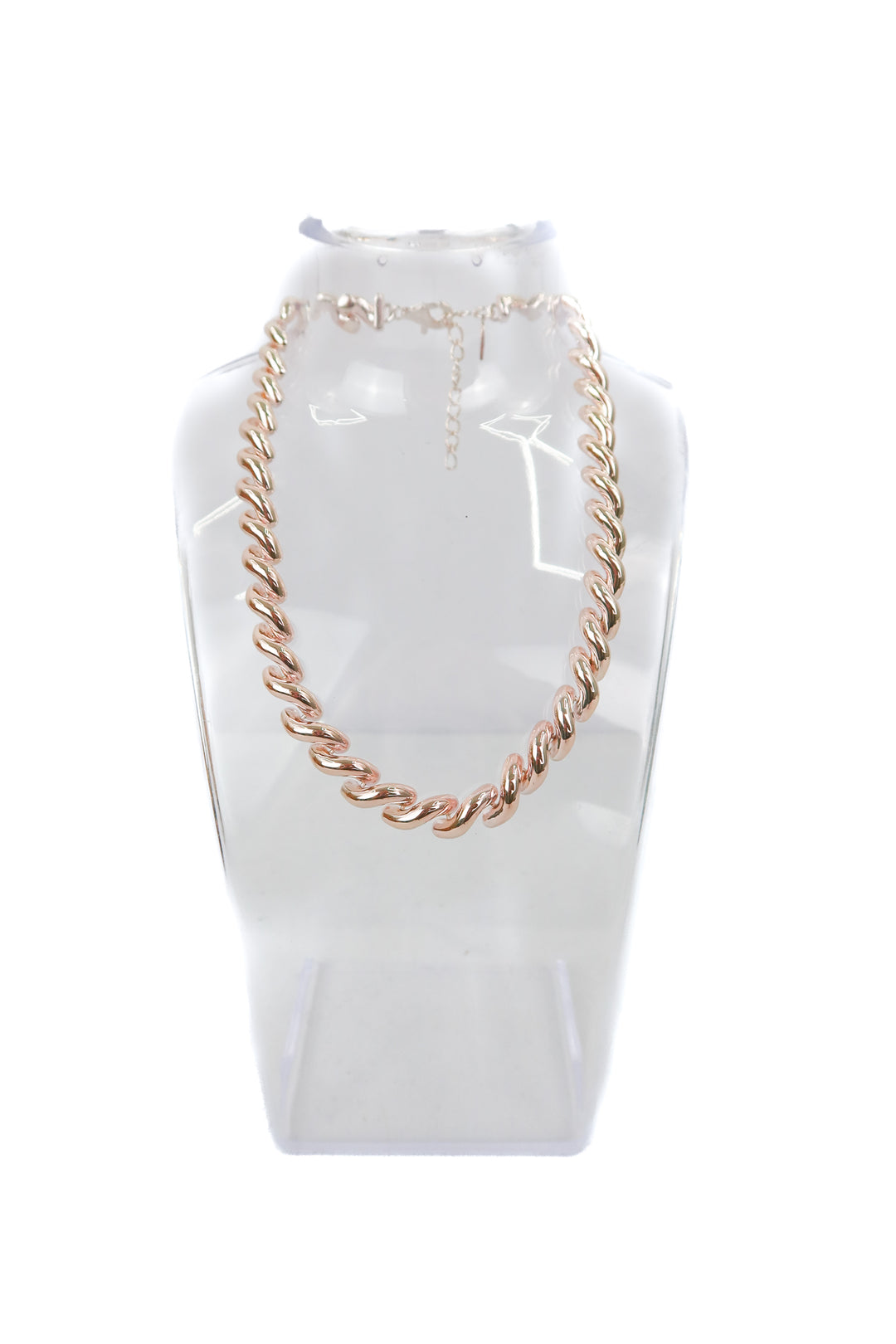 Electric picks silver chunky necklace (retail $98)