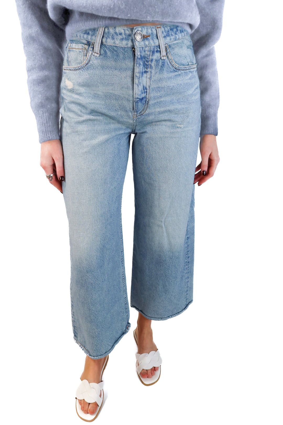 Rag & Bone light wash sweatpants jeans (25; retails for $238)